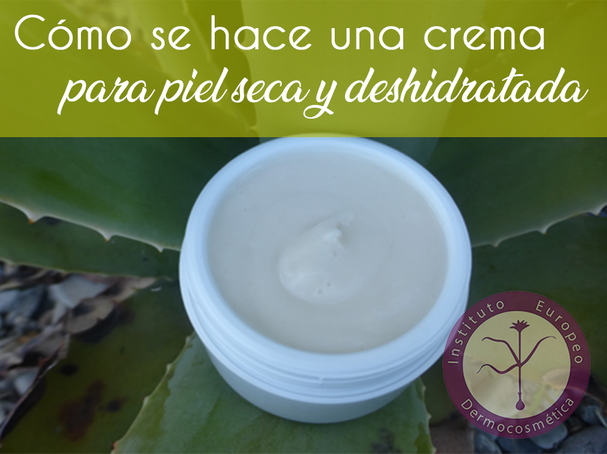 Cómo se hace una crema para piel seca y deshidratada