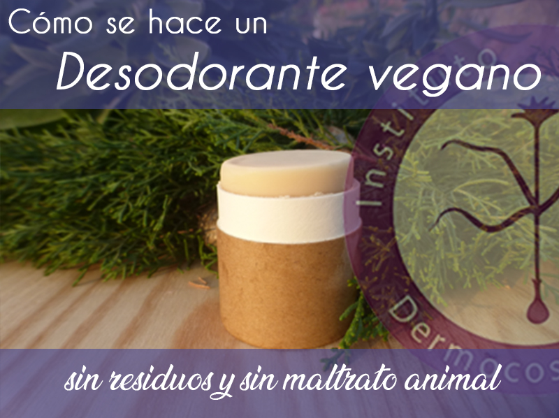 Cómo se hace un desodorante sólido vegano