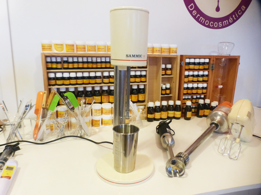 laboratorio en casa cosmética natural