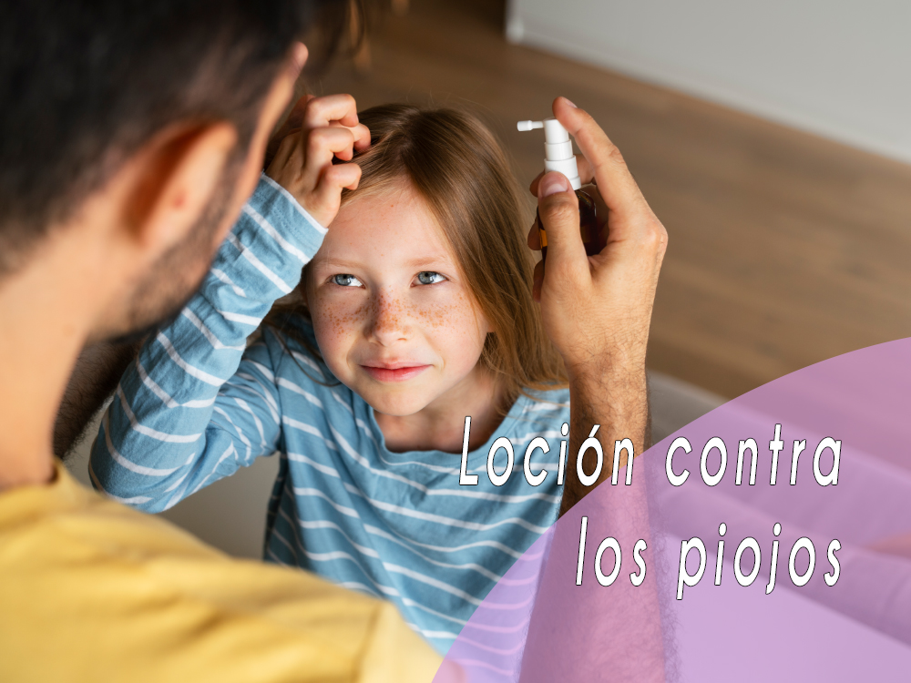 Loción capilar contra los piojos