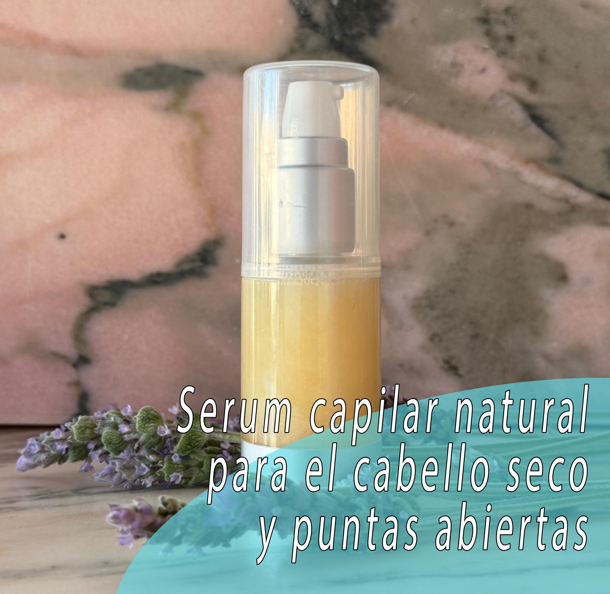 Serum natural capilar para las puntas abiertas