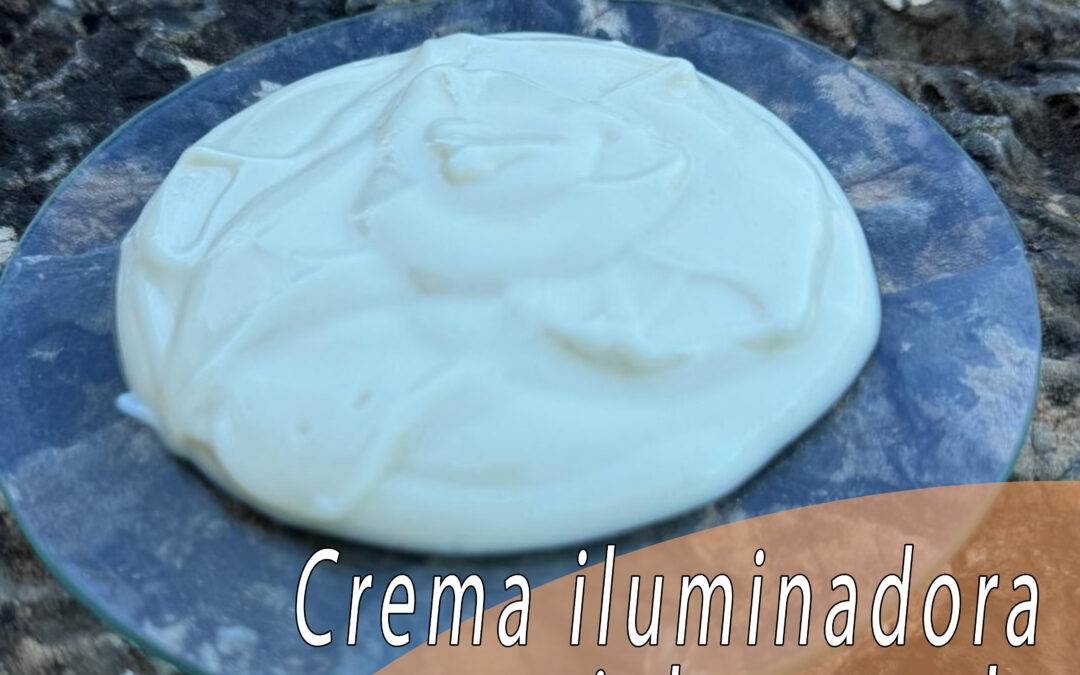 Cómo se hace una crema iluminadora para la piel apagada